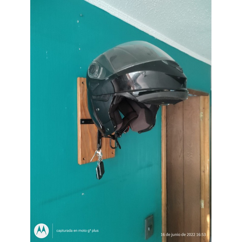 COLGADOR PARA CASCO DE MOTOS